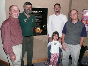 Providing specimens for local exhibits